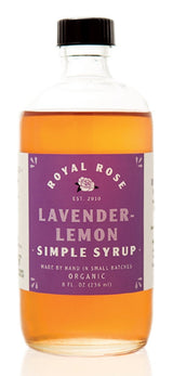 Syrup, Simple, Lavender Lemon,6 - 8 OUNCE