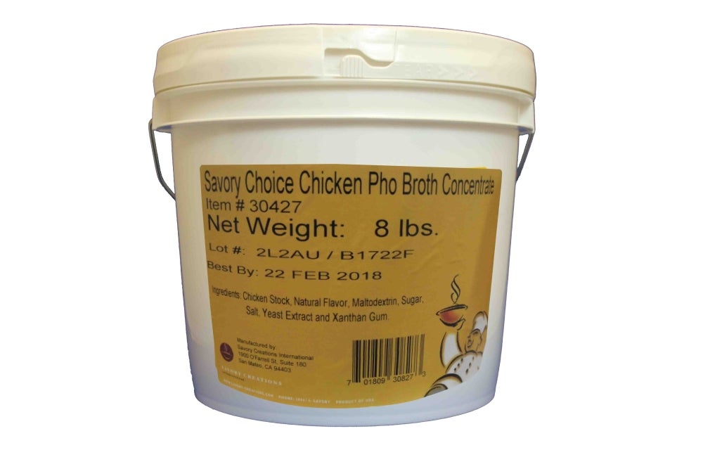 Broth, Chicken, Pho, Concentrate,1 - 8 POUND