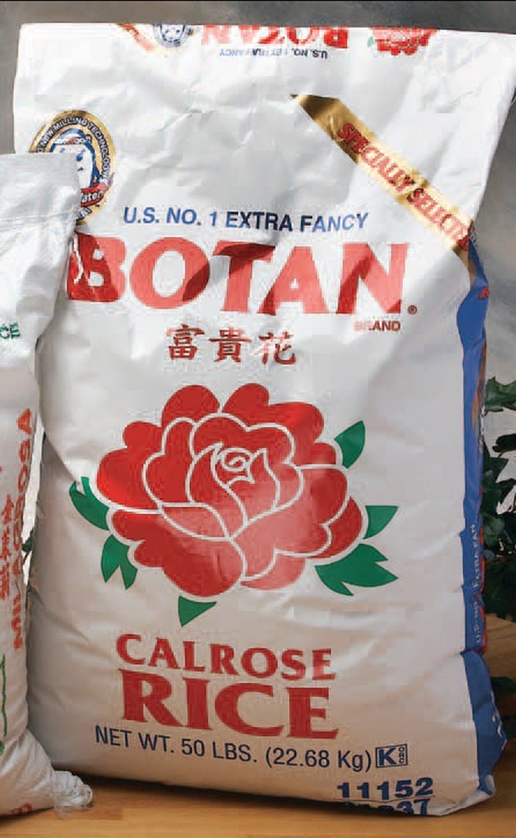 Rice, Sushi, Botan, White,1 - 50 POUND