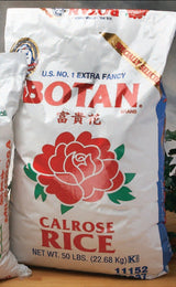 Rice, Sushi, Botan, White,1 - 50 POUND