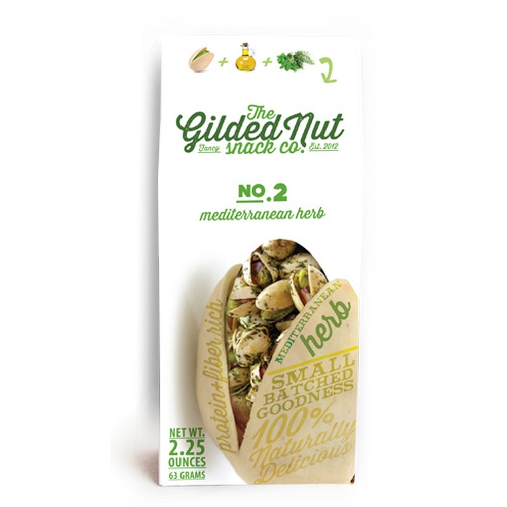 Pistachios, Roasted, with Shells & Mediterranean Seasoning,24 - 2.25 OUNCE