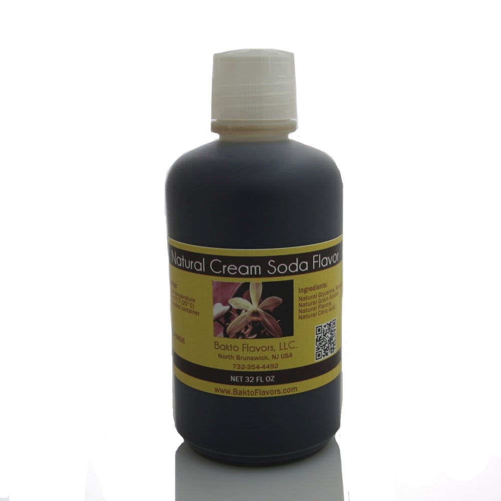 Flavoring, Cream Soda, Natural,1 - 32 OUNCE
