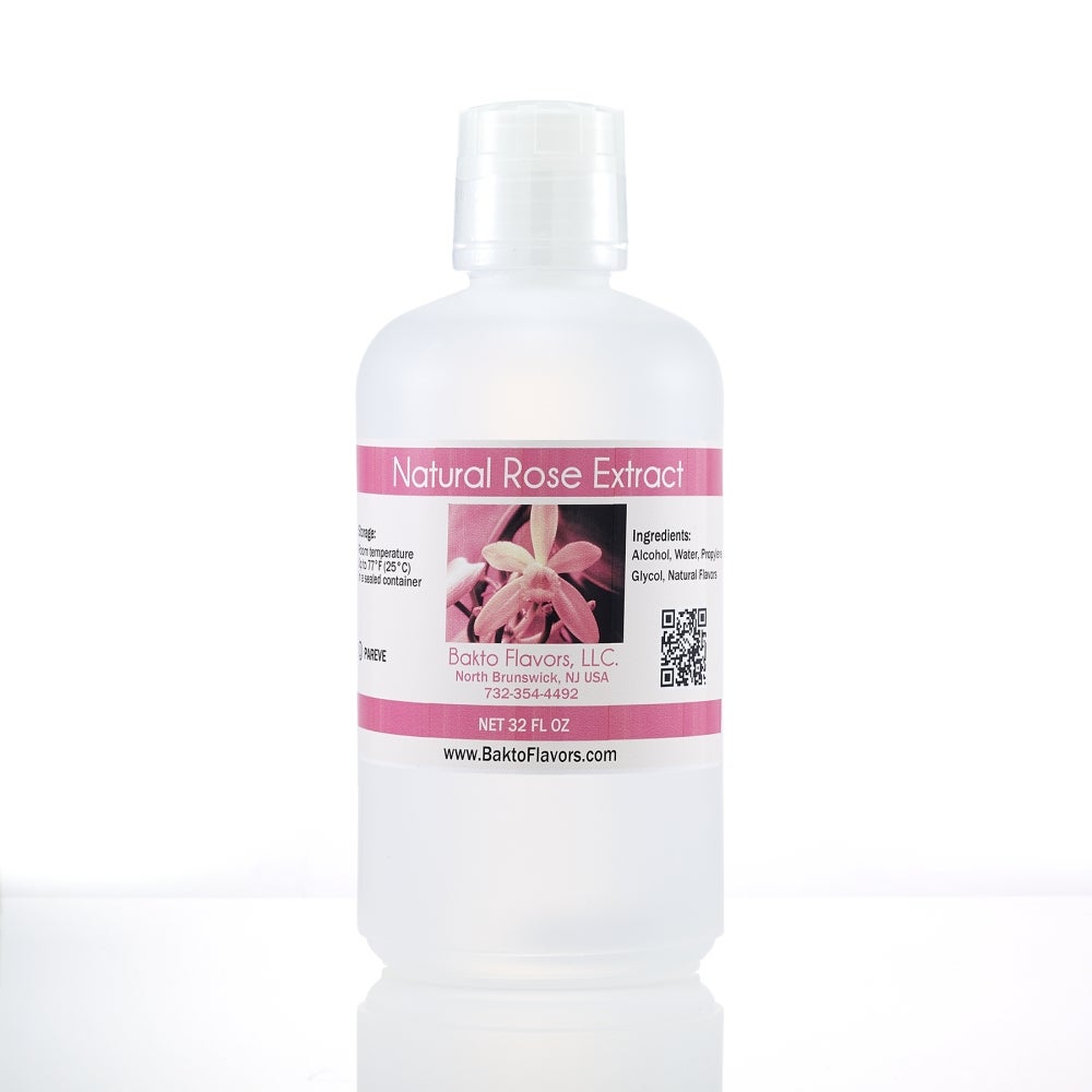 Flavoring, Rose, Natural,1 - 1 QUART