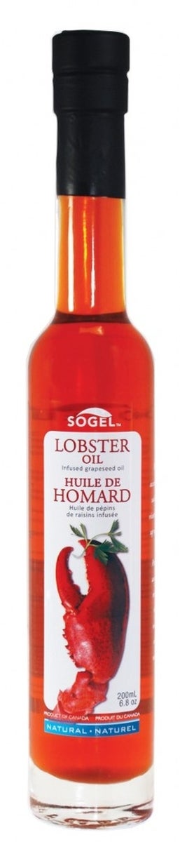 Oil, Grapeseed, Lobster Infused, Glass,1 - 200 ML