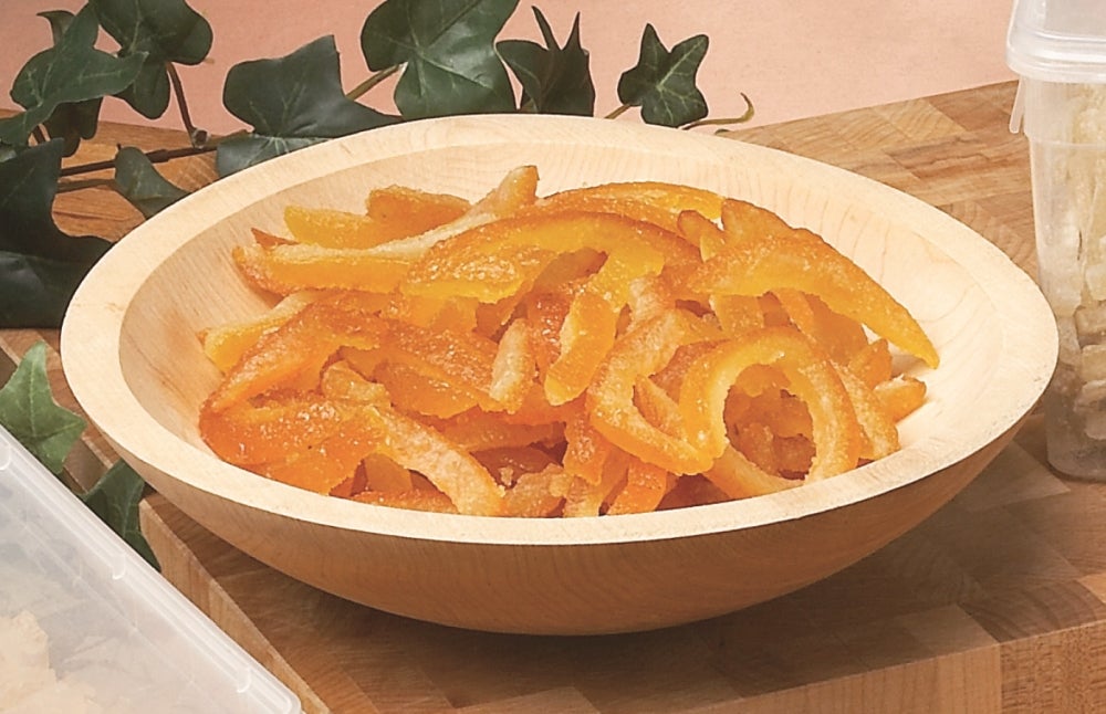 Orange Peel, Candied Dried, Strips,1 - 2.2 POUND