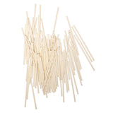 Lollipop Sticks, 4 Inch, Paper, White, 6 Linear Inch,5 - 100 COUNT