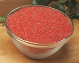 Sugar, Sanding, Crystal, Red,1 - 8 POUND
