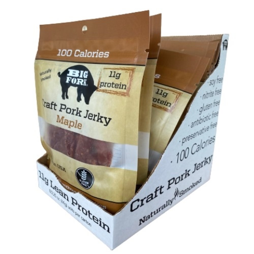 Jerky, Pork, Maple,8 - 2.25 OUNCE