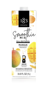 Smoothie Mix, Mango, Liquid,4 - 1 LITER