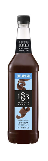 Beverage Syrup, Chocolate, Sugar-Free, Plastic,2 - 1 LITER