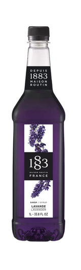 Beverage Syrup, Lavender, with Cane Sugar, Plastic,2 - 1 LITER