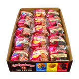Muffins, 3-Flavor Assortment, Wild Blueberry/Banana Nut/Chocolate Chocolate Chip, Individually-Wrapped, 1 Each,15 - 1 COUNT
