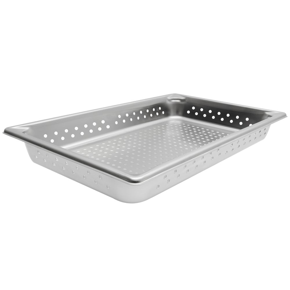 Pan, Steam Table, Full-Size, Perforated, 2 Inch Deep, Stainless Steel,1 - 1 COUNT
