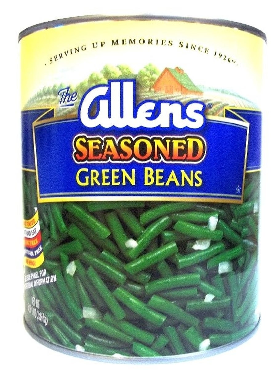 Beans, Green, Cut, Seasoned,6 - 106 OUNCE