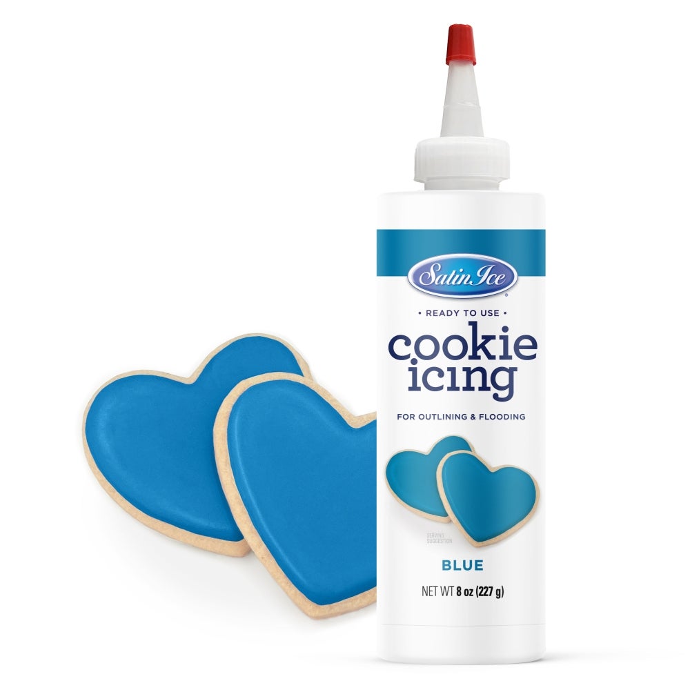 Icing, Cookie, Blue,3 - 8 OUNCE