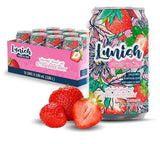 Soft Drink, Prebiotic, Strawberry, Single-Serve Can,12 - 330 ML