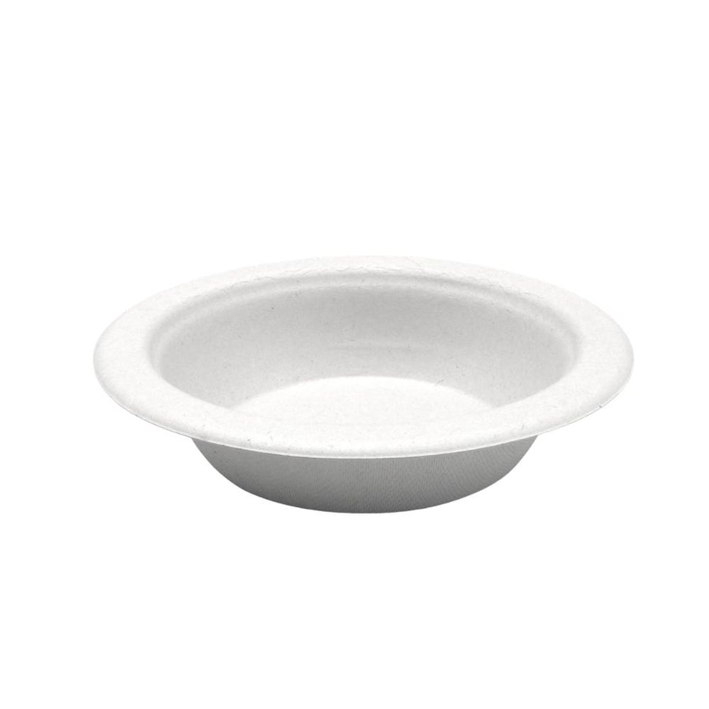 Bowl, 16 Ounce, Bagasse, White, Round, Compostable,1000 - 1 COUNT