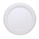Container, 9 x 9 Inch, Sugarcane, White,200 - 1 COUNT