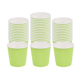 Cups, Coffee, 4 Ounce, Paper, Eco Green, Ripple Wall, 2.50 x 2.50 x 2.25 Inch,20 - 25 COUNT