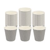 Cups, Coffee, 8 Ounce, Paper, Houndstooth, Spiral Wall, 3.50 x 3.50 x 3.25 Inch,20 - 25 COUNT