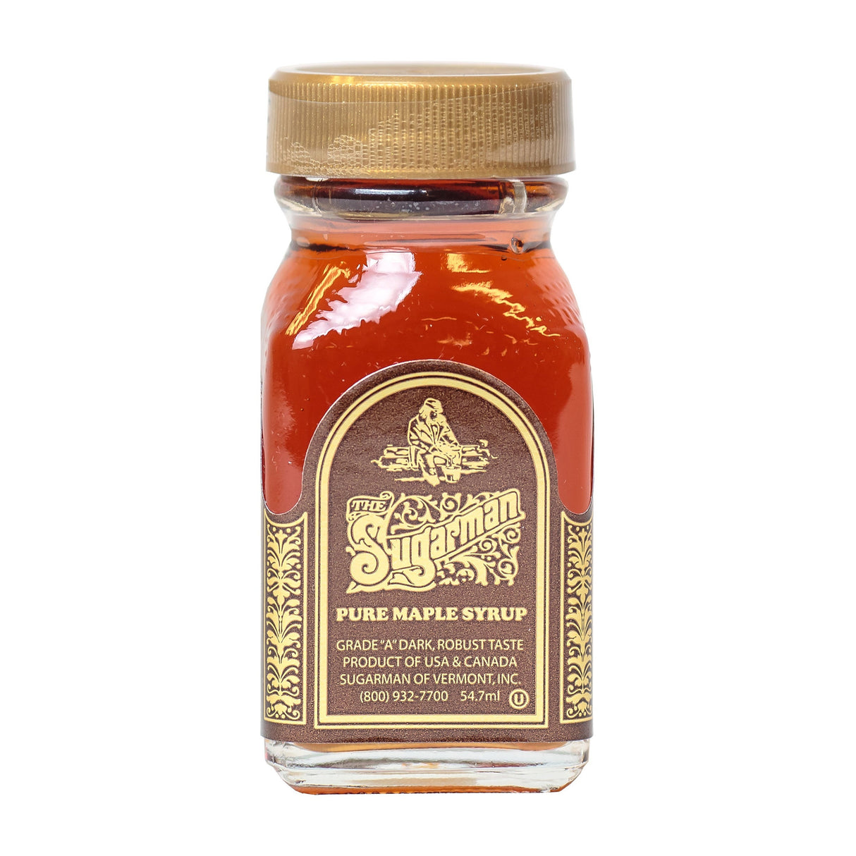 Syrup, Maple, Pure Grade A, Dark Robust, Glass,60 - 1.85 FLUID