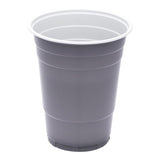 Cups, Party, RW Base 16 Ounce, Plastic, Gray, 3.75 x 3.75 x 4.75 Inch,20 - 25 COUNT