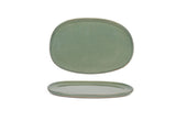 Plates, Coupe, 13 x 9 Inch, Moss, Oval,4 - 1 COUNT