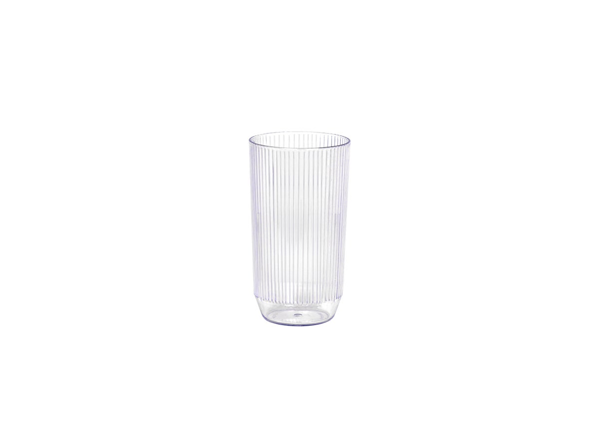 Glasses, Hi-Ball, 16 Ounce, Plastic, Clear,12 - 1 EACH