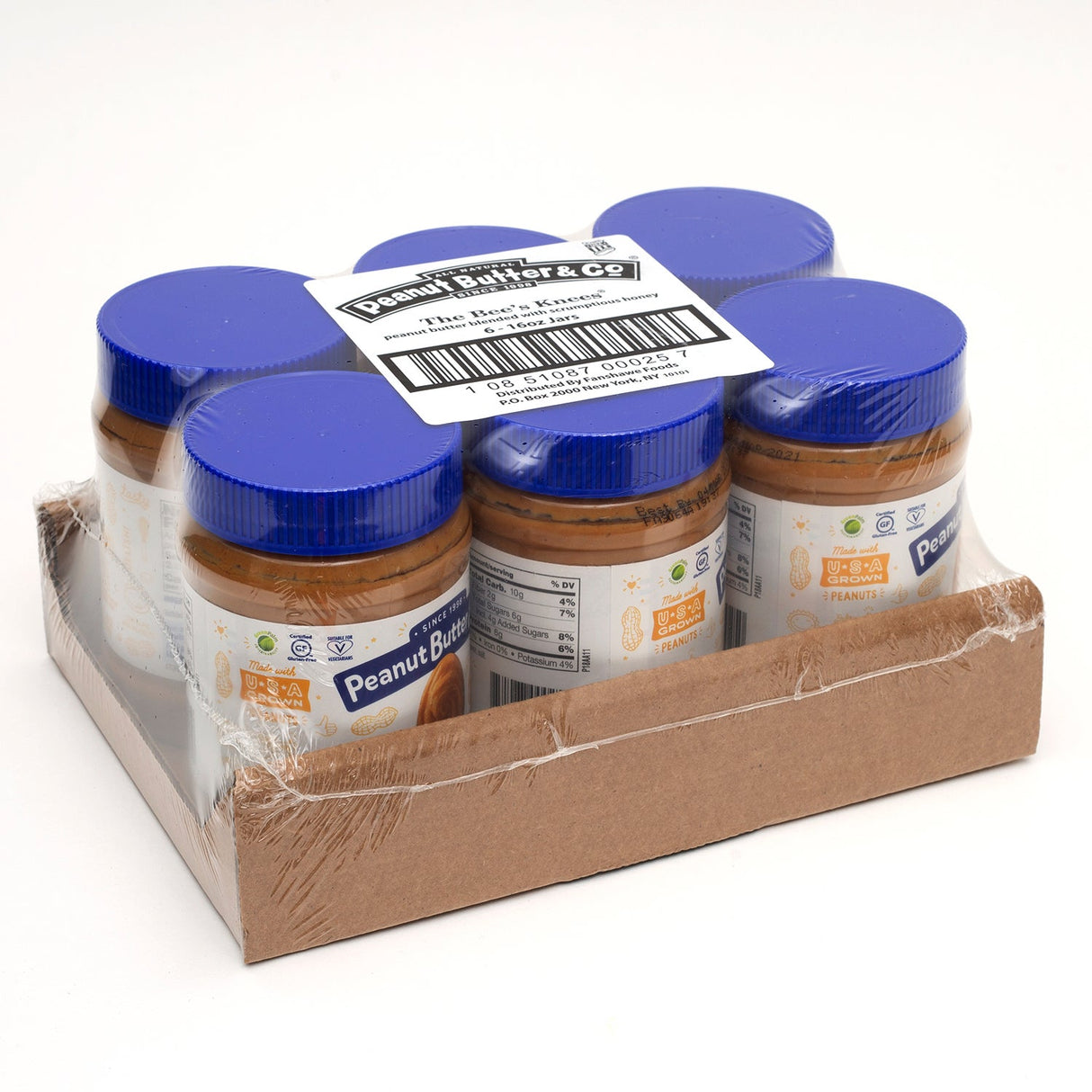 Peanut Butter, Honey,6 - 16 OUNCE