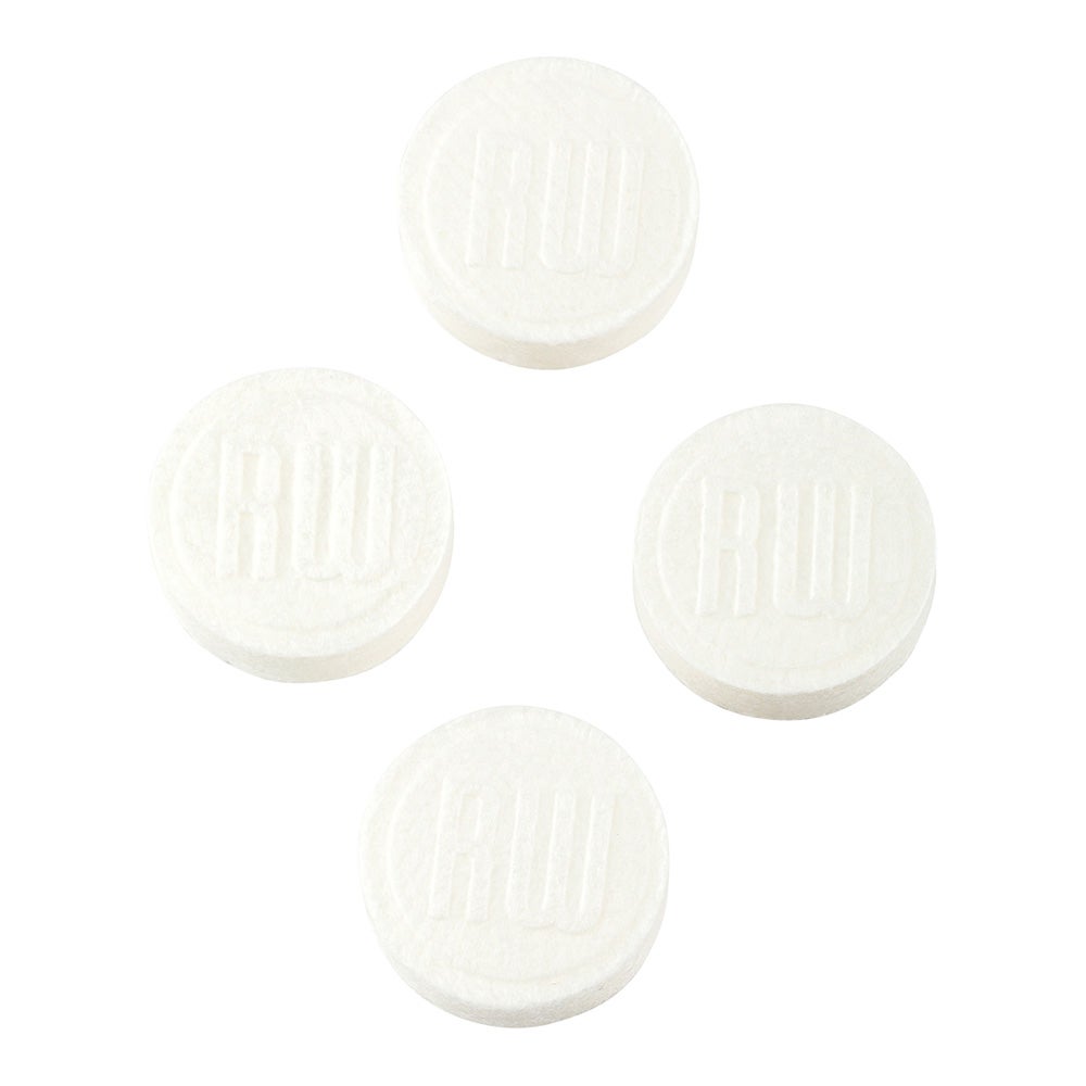 Towels, Tablet, Viscose, White, 9.5 x 8.75 Inch, Just Add Water,1 - 100 COUNT