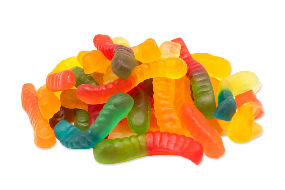 Candy, Gummy Worm, Small,6 - 5 POUND