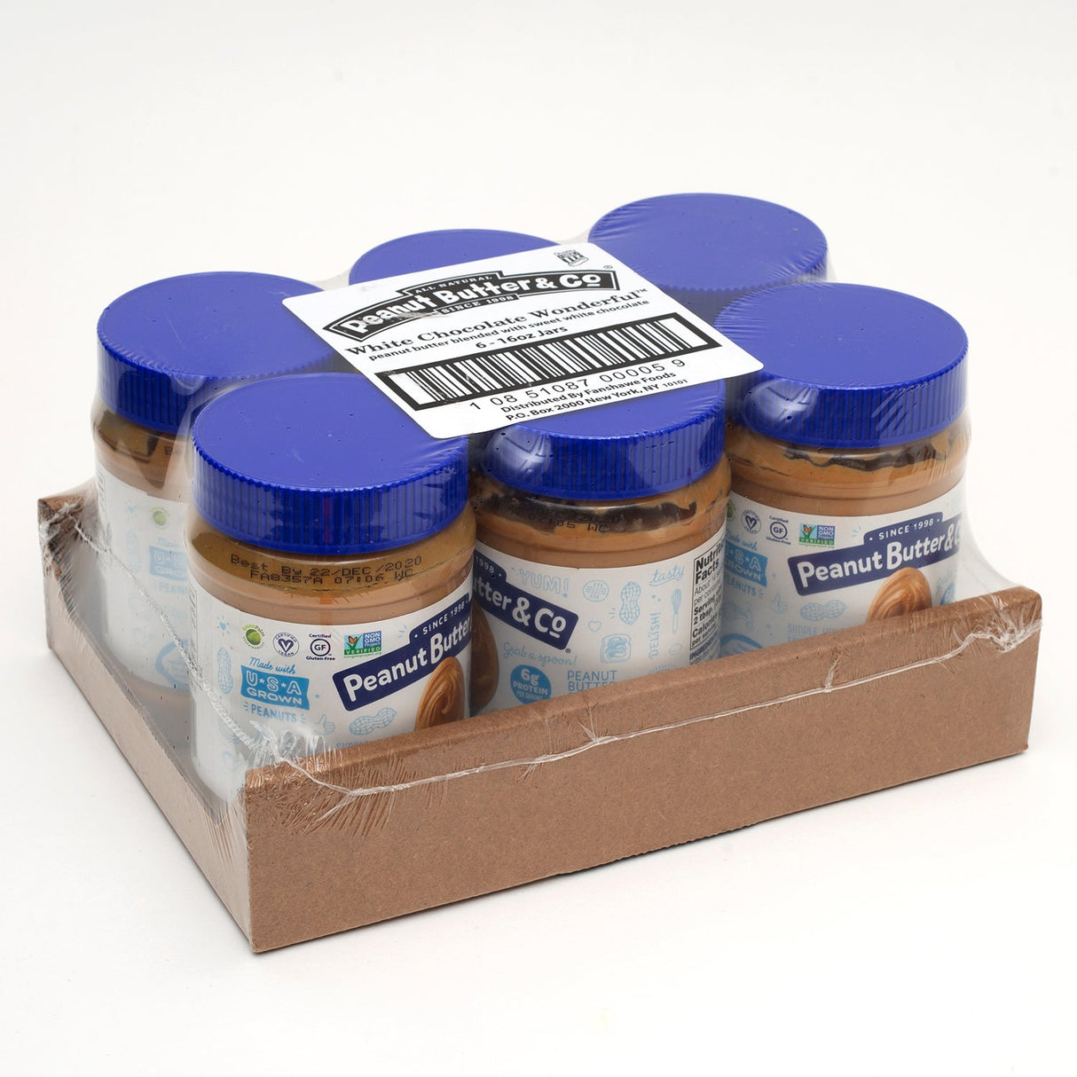 Peanut Butter, White Chocolate,6 - 16 OUNCE