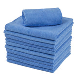 Cloths, Microfiber, Blue, 16 x 16 Inch,1 - 10 COUNT