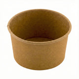Cups, To-Go, 8 Ounce, Paper, Kraft, Round,1 - 50 COUNT