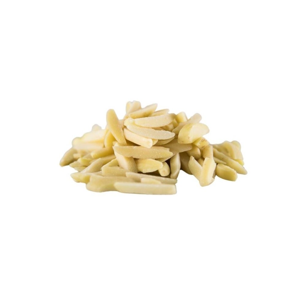 Almonds, Raw Blanched, Slivered,1 - 25 POUND