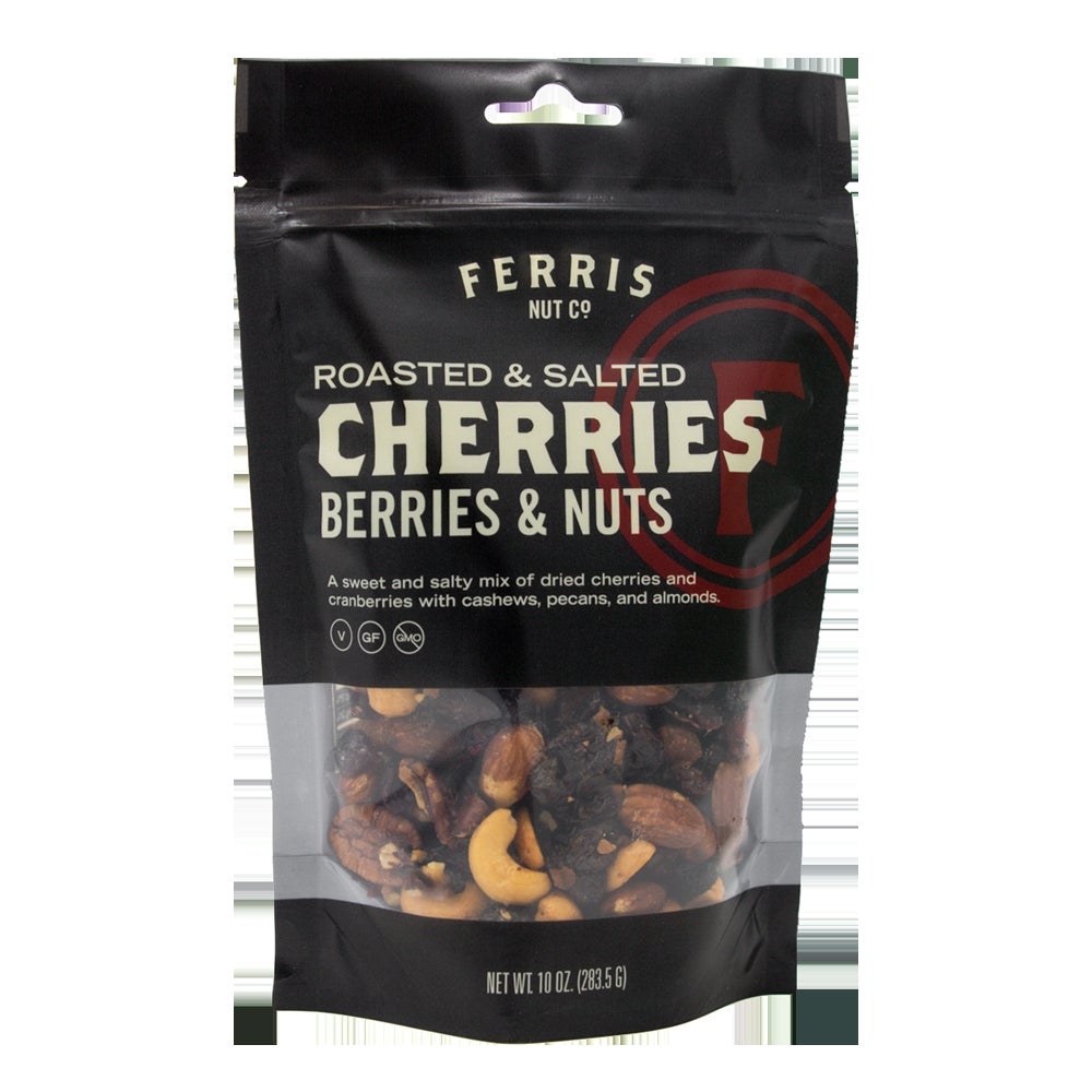Trail Mix, Cherries/Berries/Nuts, Roasted & Salted, in Resealable Bag,12 - 10 OUNCE