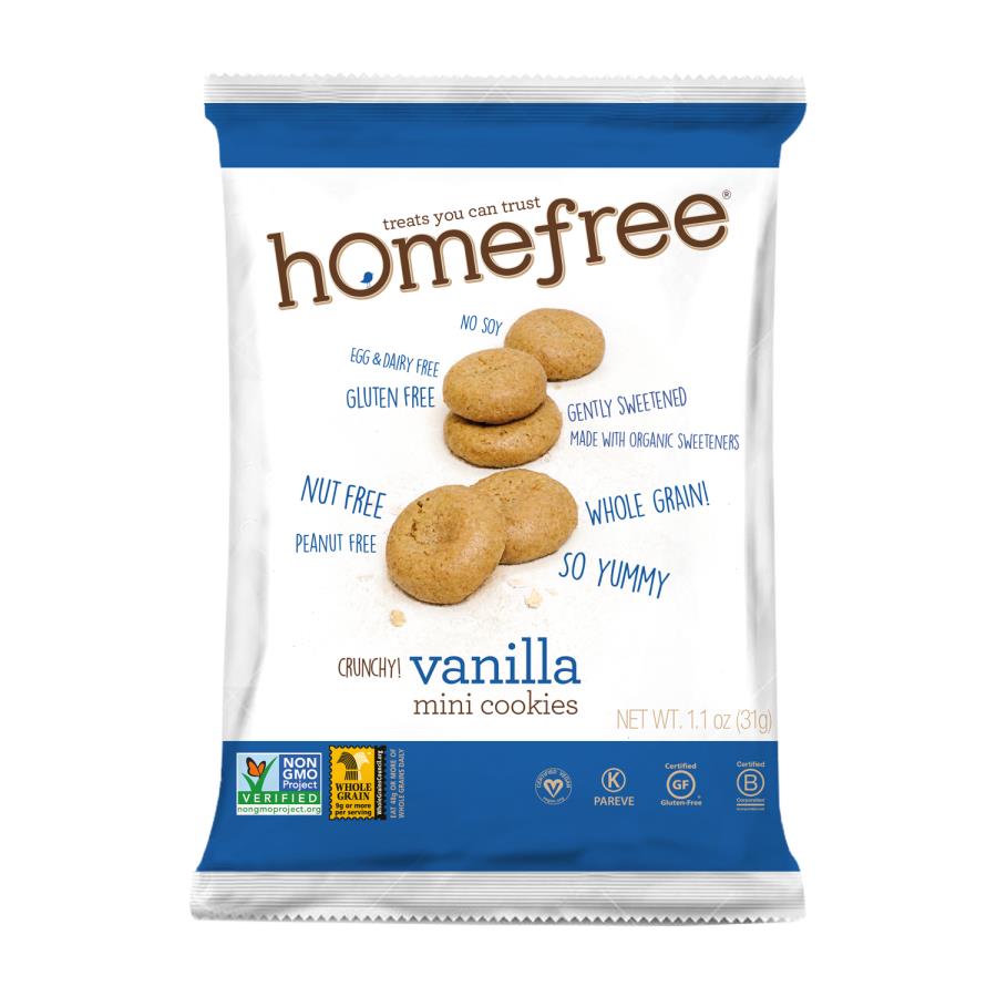Cookies, Vanilla, Mini, Single-Serve, 1.1 Ounce,30 - 1 COUNT