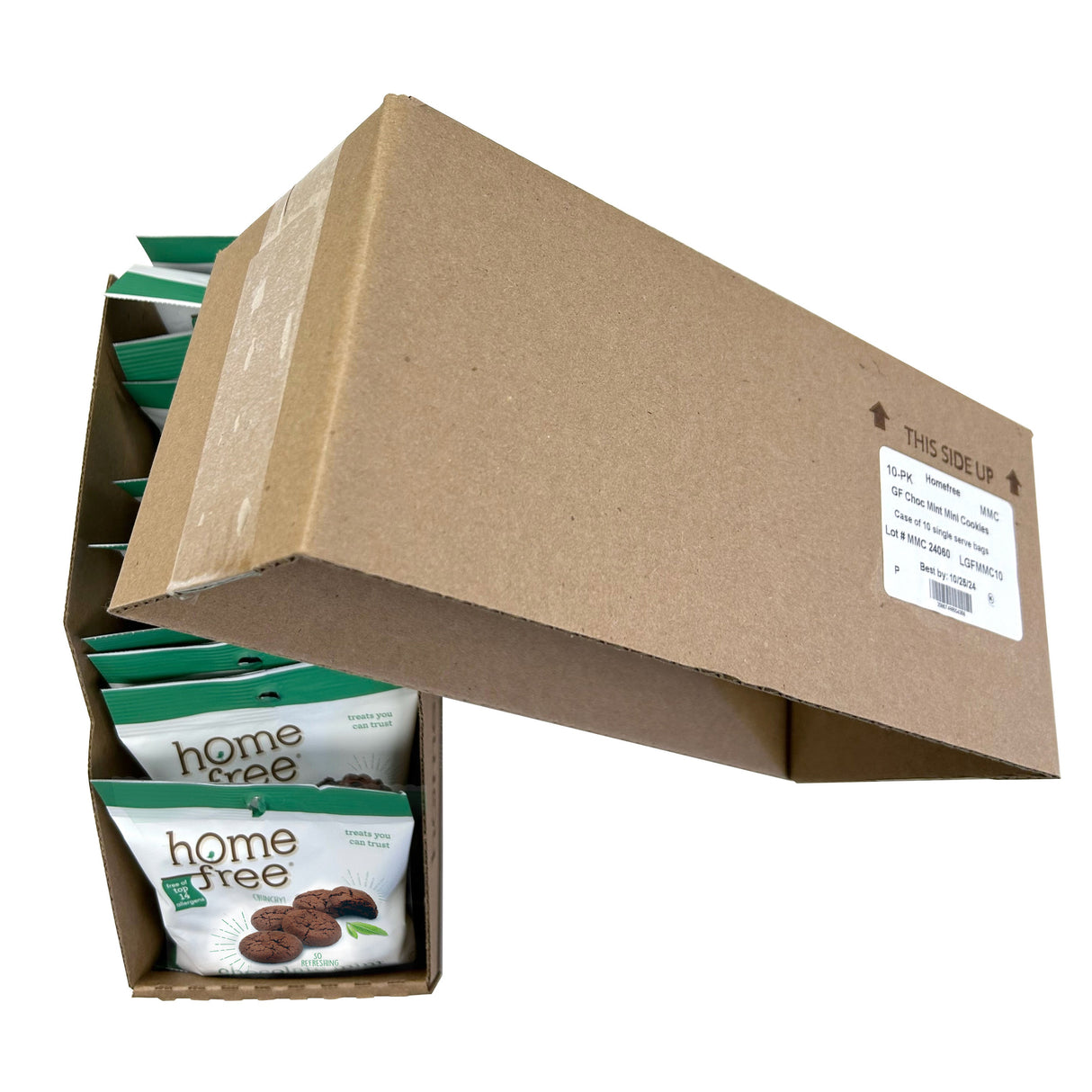 Cookies, Chocolate Mint, Mini, 0.95 Ounce,1 - 10 COUNT