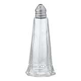 Shaker Set, Salt & Pepper, 1 Ounce, Tower Style, Glass,1 - 1 EACH