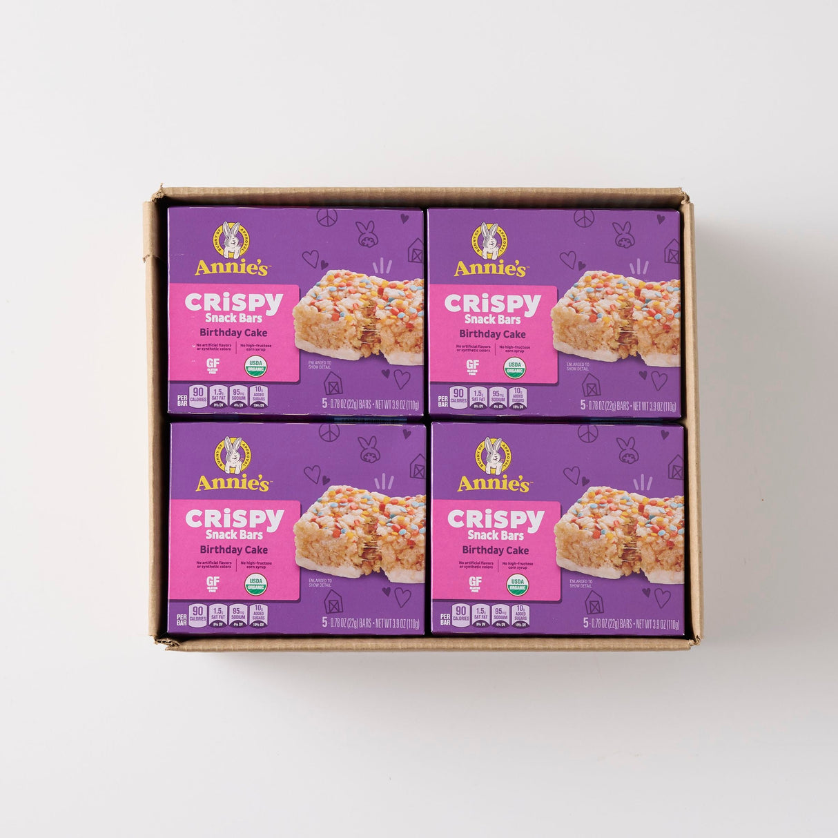 Bars, Crispy, Birthday Cake, 0.78 Ounce,8 - 5 COUNT