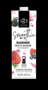 Smoothie Mix, Wildberry, Liquid,4 - 1 LITER