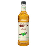 Beverage Syrup, Natural Vanilla, Plastic,4 - 1 LITER