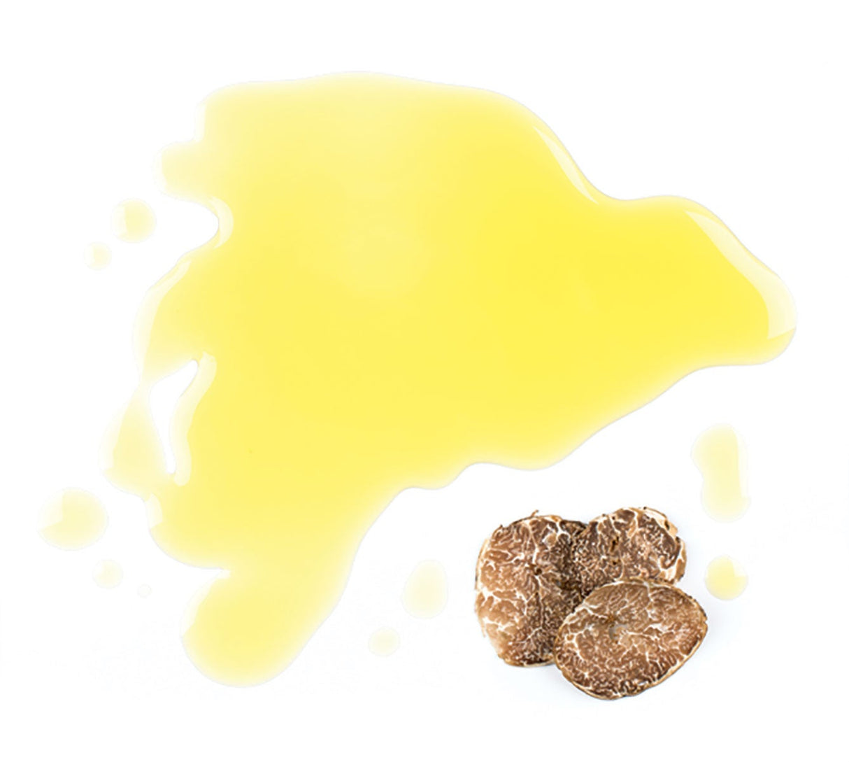 Oil, Olive, Extra Virgin, White Truffle-Infused, contains White Truffle Pieces,6 - 3.38 FLUID