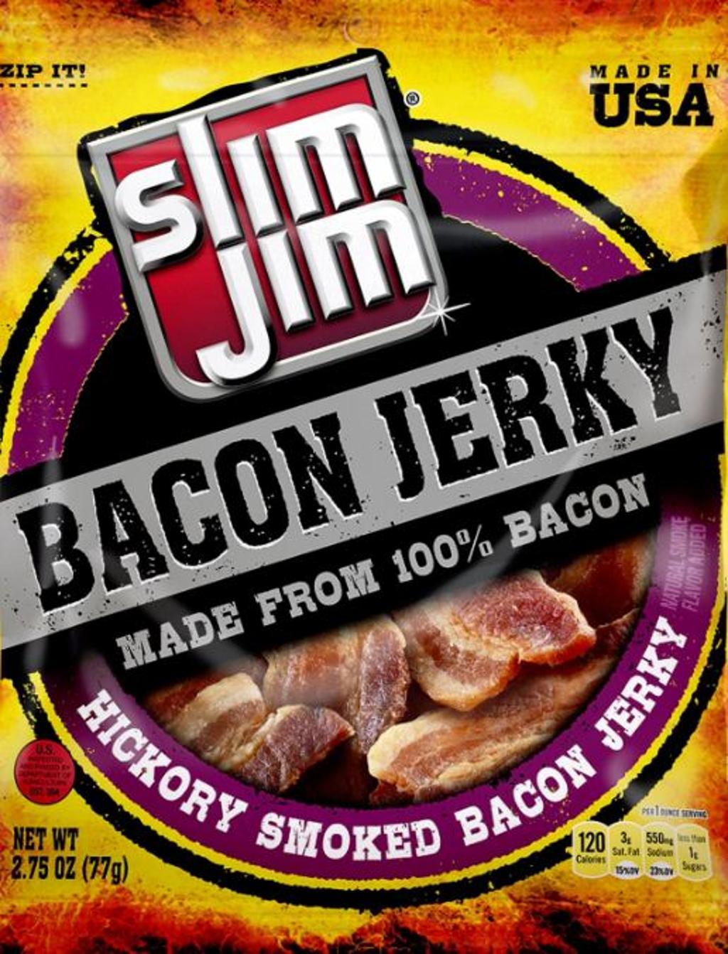 Beef Sticks, Smoked Bacon,8 - 2.75 OUNCE
