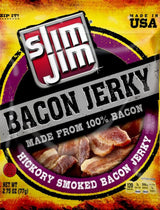 Beef Sticks, Smoked Bacon,8 - 2.75 OUNCE