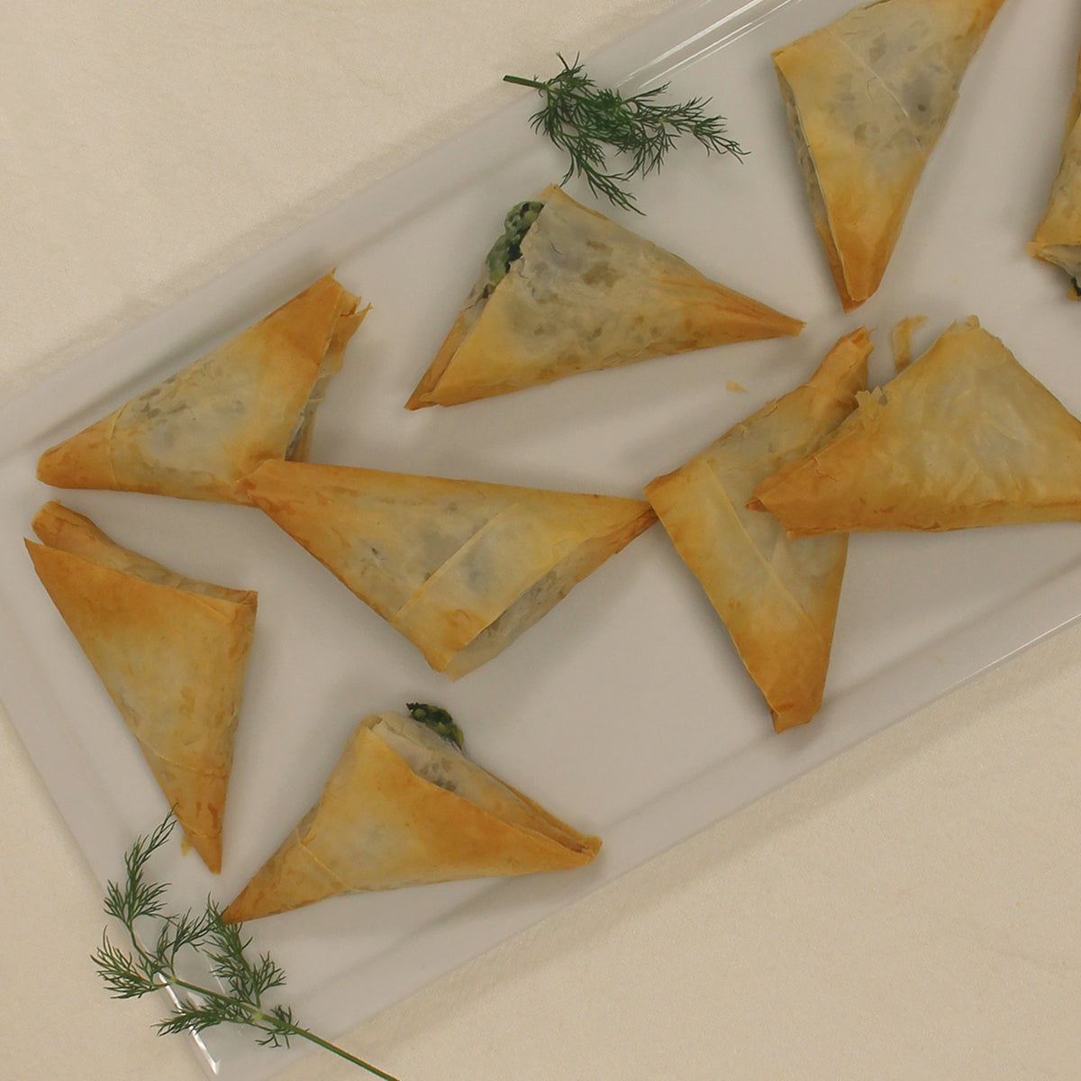 Spanakopita, with Spinach & Cheese, Frozen,2 - 80 COUNT