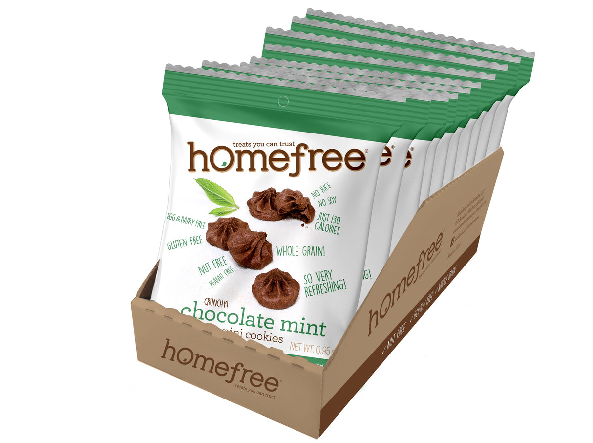 Cookies, Chocolate Mint, Mini, 0.95 Ounce,1 - 10 COUNT