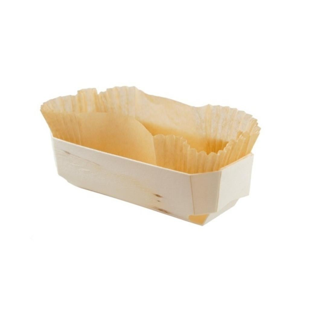 Molds, Baking, 26 Ounce, Wood, 7 x 4.30 x 2.30 Inch,24 - 4 COUNT