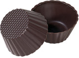Cups, Chocolate, Victoria 2.6 x 1.25 Inch, Shelf-Stable,1 - 84 COUNT