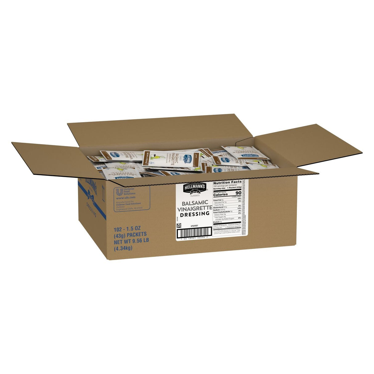Dressing, Balsamic, Classics, Single-Serve Pouch,102 - 1.5 FLUID